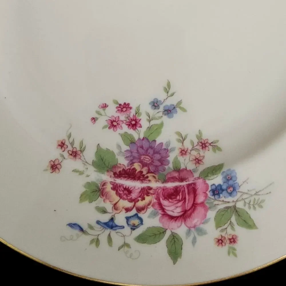 Lenox Aurora L-347 Floral Gold Trim 9